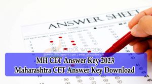 MHT CET Solutions Key 2023